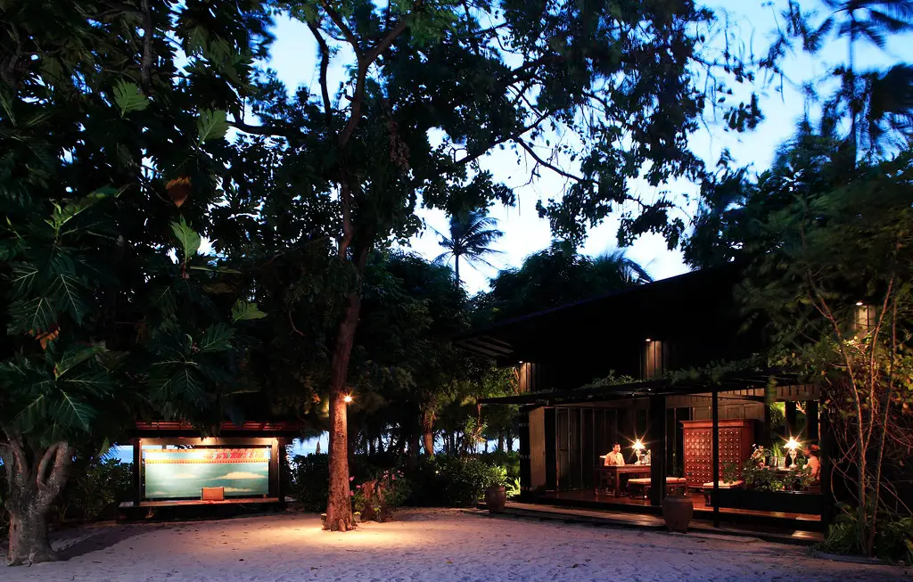 reception of zeavola resort on Ko Phi Phi Island