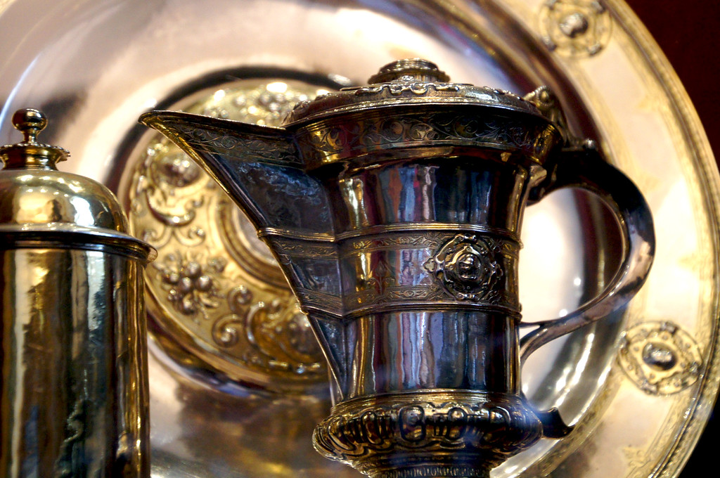 silverware in the guildhall of guildford
