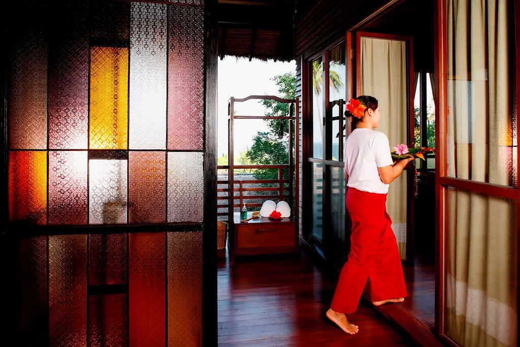 staff at zeavola spa on Ko Phi Phi Island