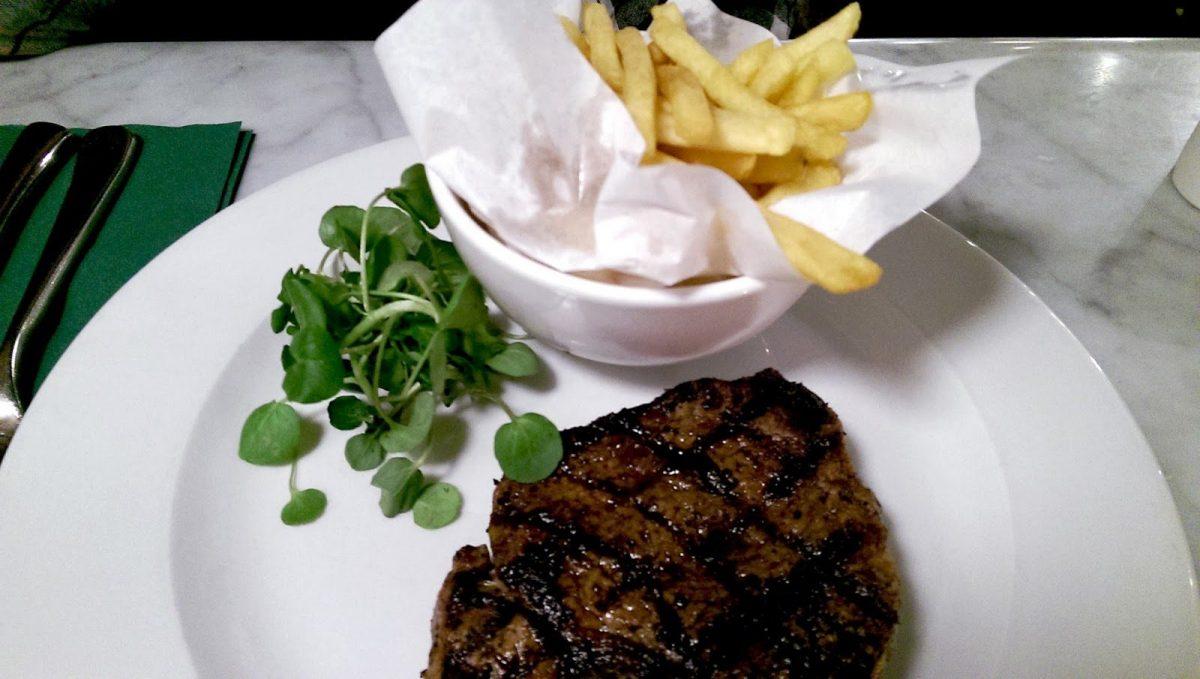 steak and chips at greenwood and brown in cardiff wales steak and chips at greenwood and brown in cardiff wales