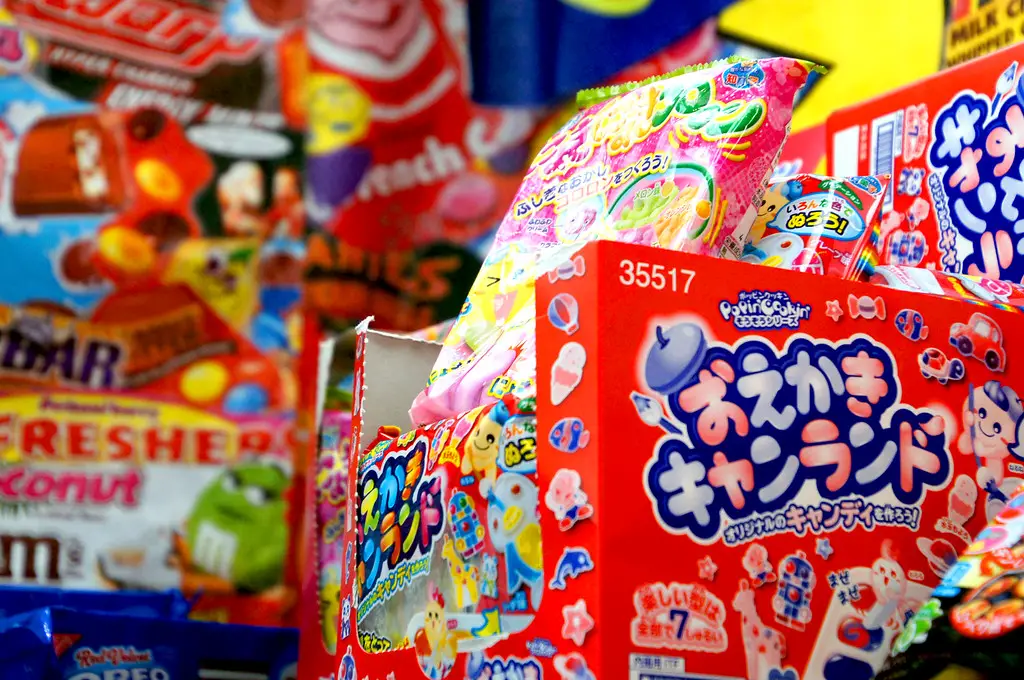 sweets sold at hyper japan in london