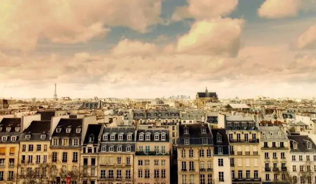 Beautiful cities in Europe paris france