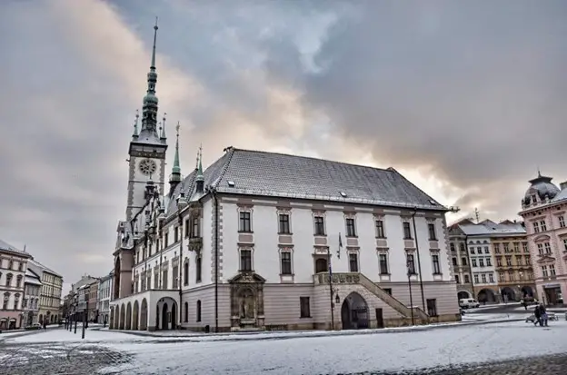 Church in Olomouc Czechia weekend getaway from Vienna