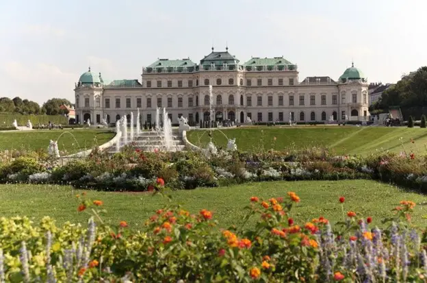 Famous Landmark in Austria Belvedere Palace – vienna