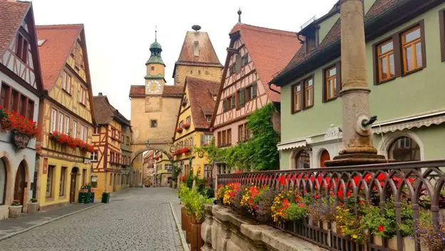 magical places to visit in germany rothenburg ob der tauber