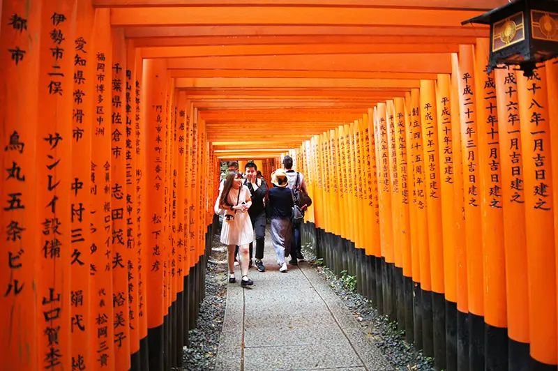 2 Week Japan Itinerary Kyoto Fushimi Inari Shrine