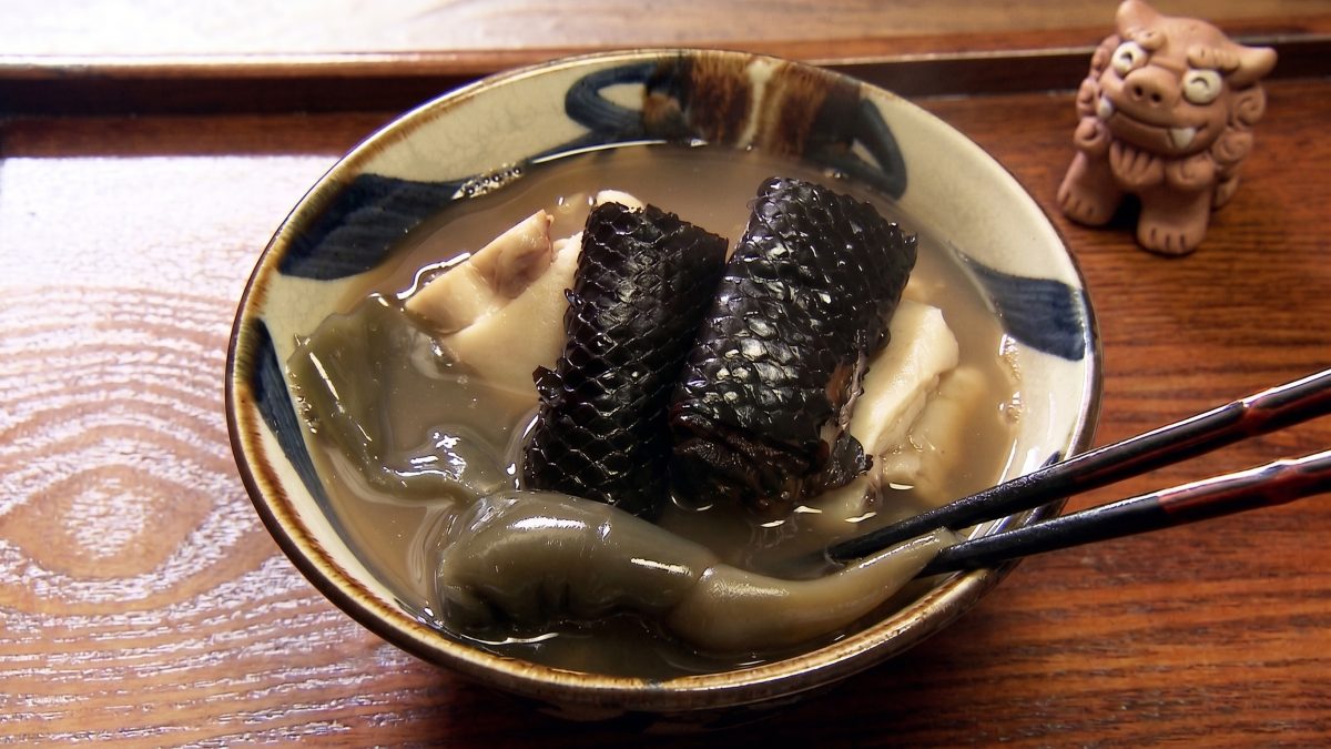 Irabu Sea Snake Soup, Okinawa