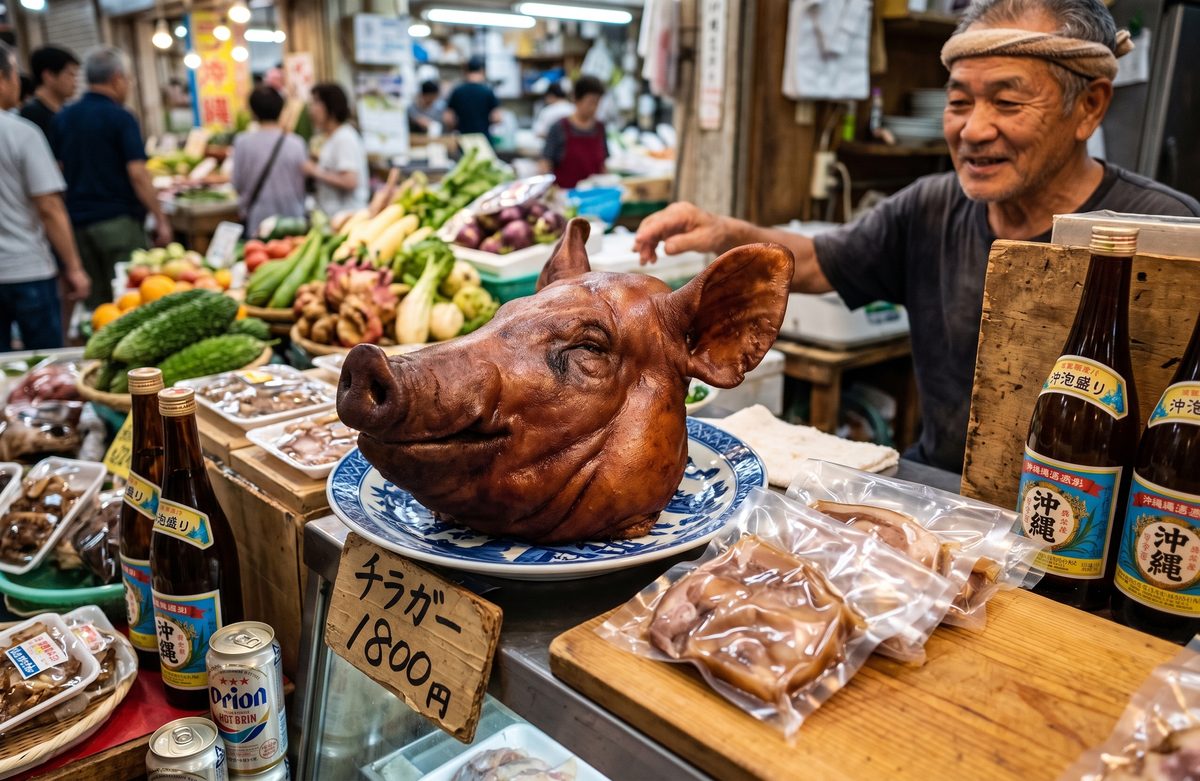 Pigs Head, Okianwa