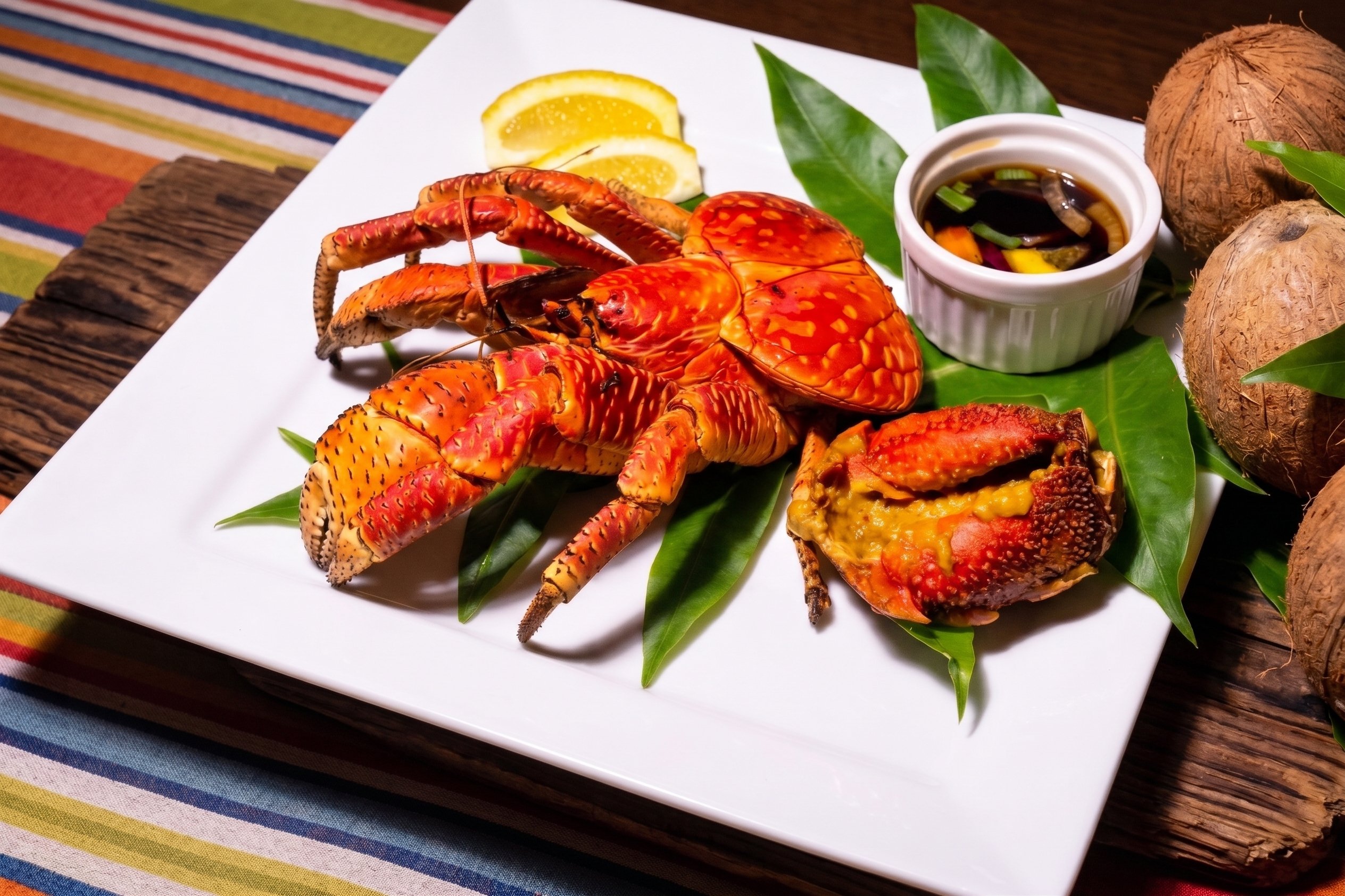 Yashigani coconut crab, Okinawa