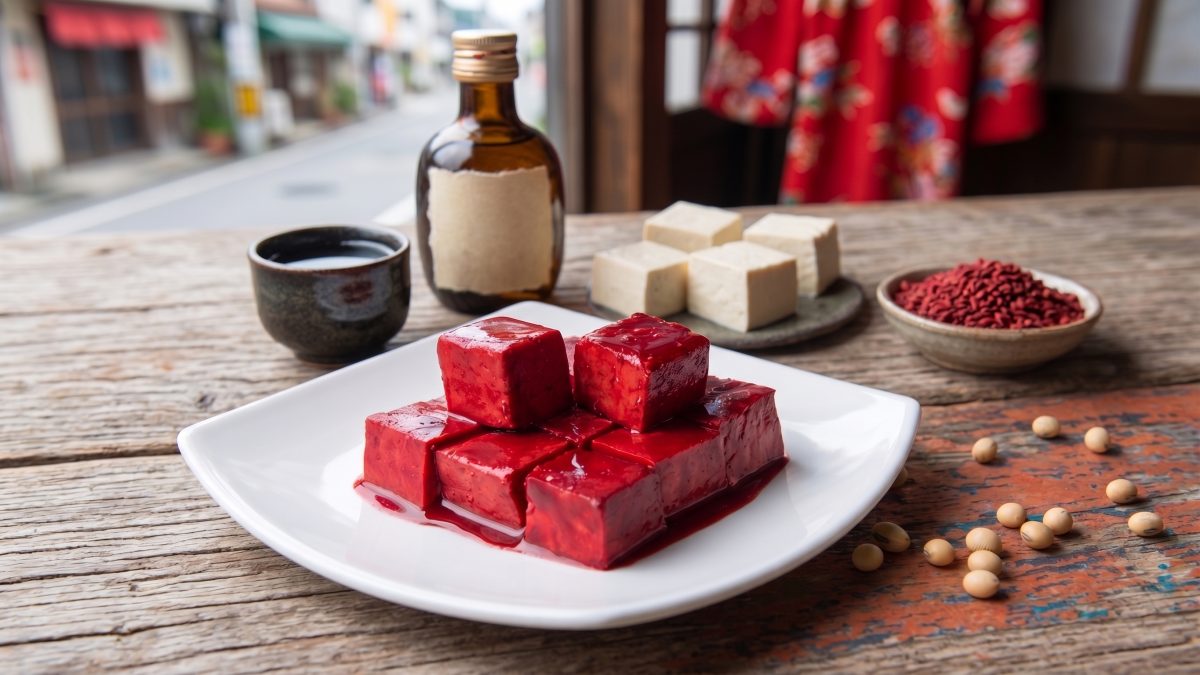 Tofuyo fermented Okinawan tofu
