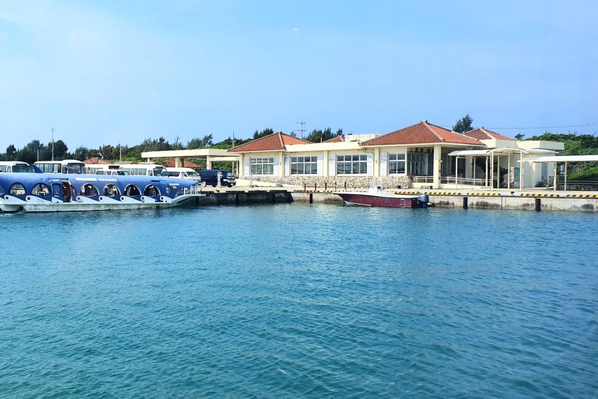 20190519 094250 edited 1 Arriving at Taketomi Port from Ishigaki