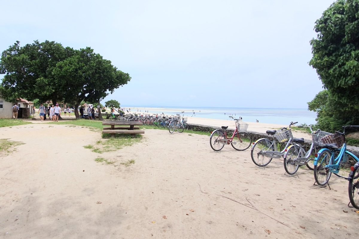 20190519 120144 edited Bicycles parked near the entrance to Kondoi Beach