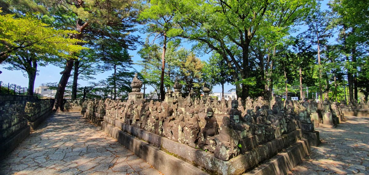 20190524 134549 More stone Rakan statues at Kita-in Temple, Kawagoe