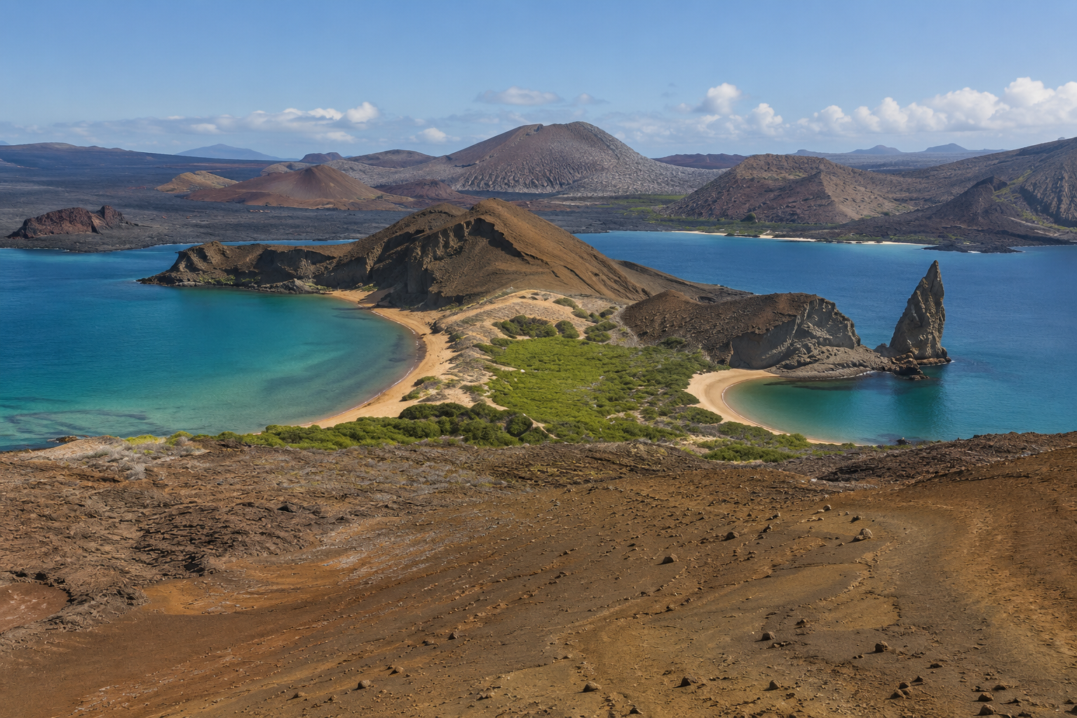 Bartolome Island in the Galapagos
