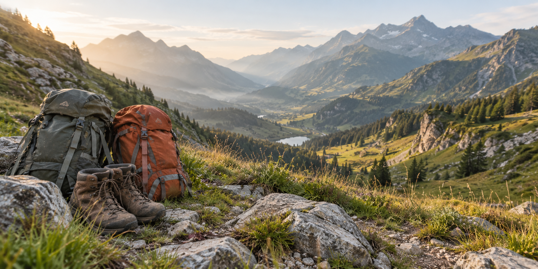 Camping equipment for a family adventure