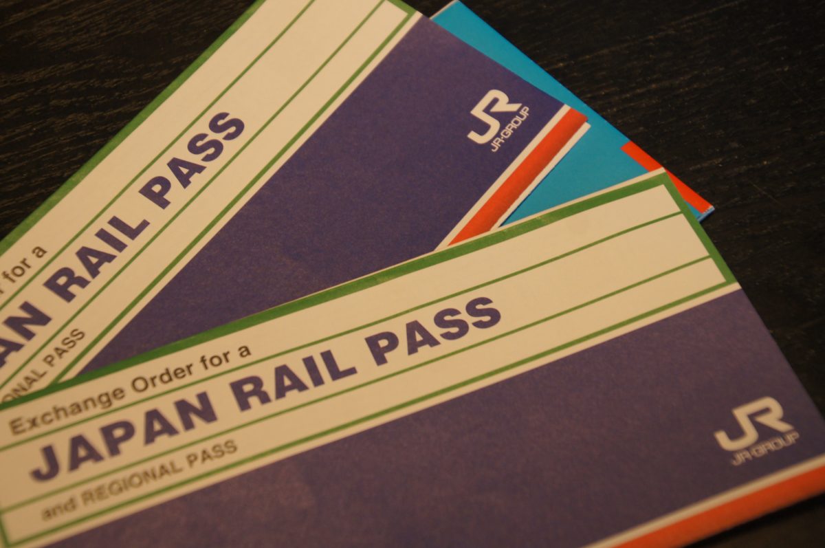 DSC09217 Two Japan Rail Pass exchange orders used during our 2017 journey
