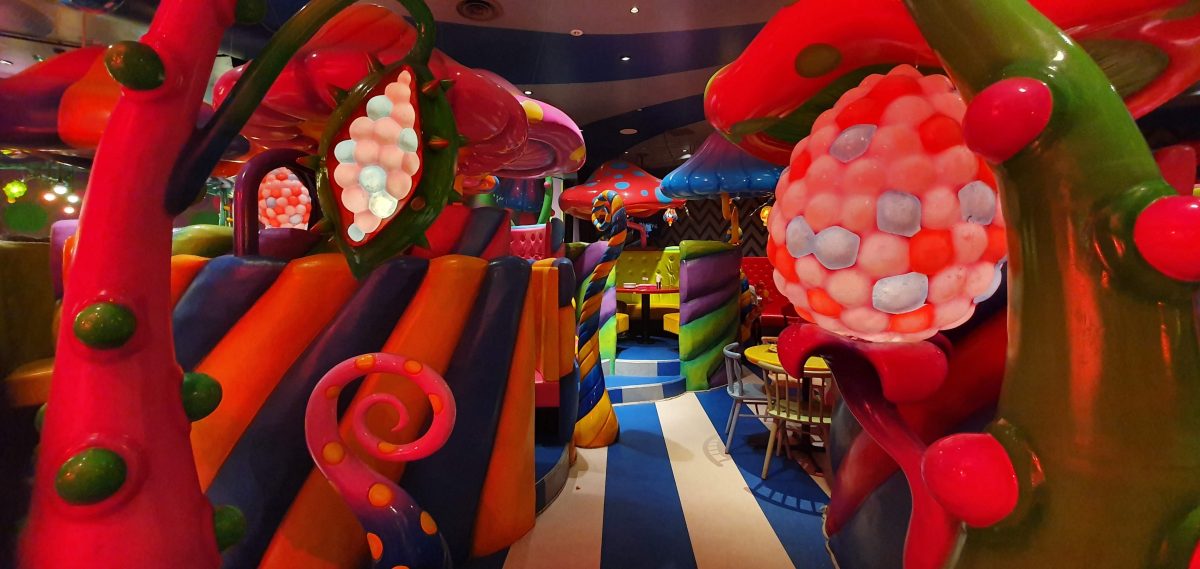 Kawaii Monster Cafe Tokyo 36 The bright, cartoon-like interior of Kawaii Monster Cafe in Harajuku