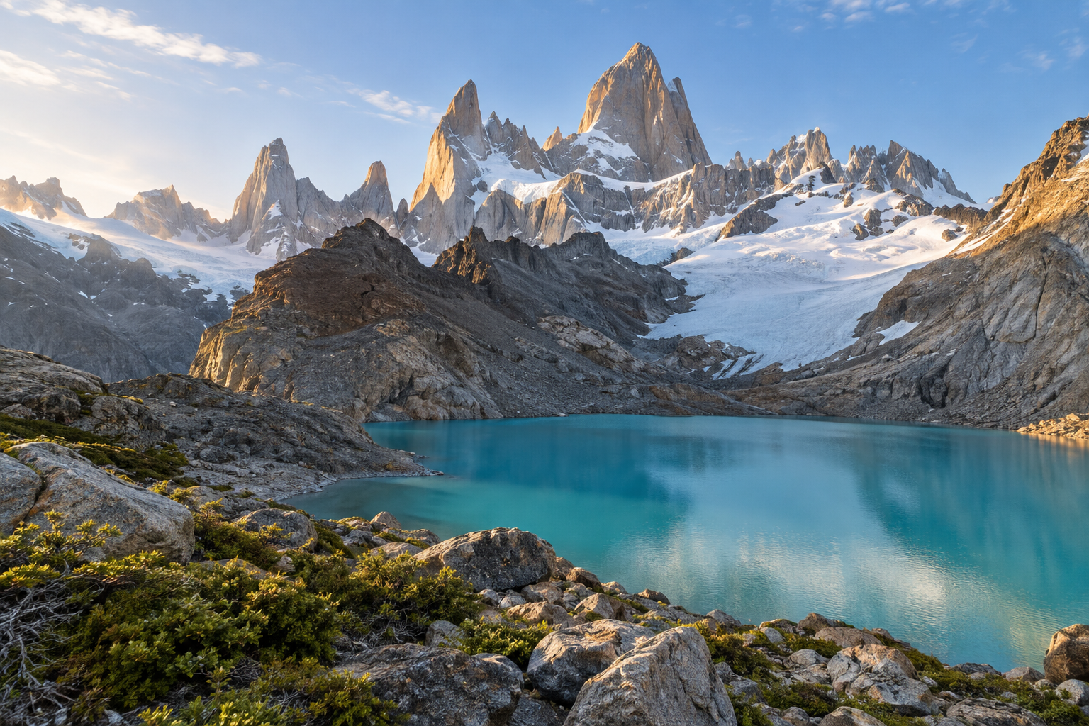 Mount Fitz Roy in Patagonia