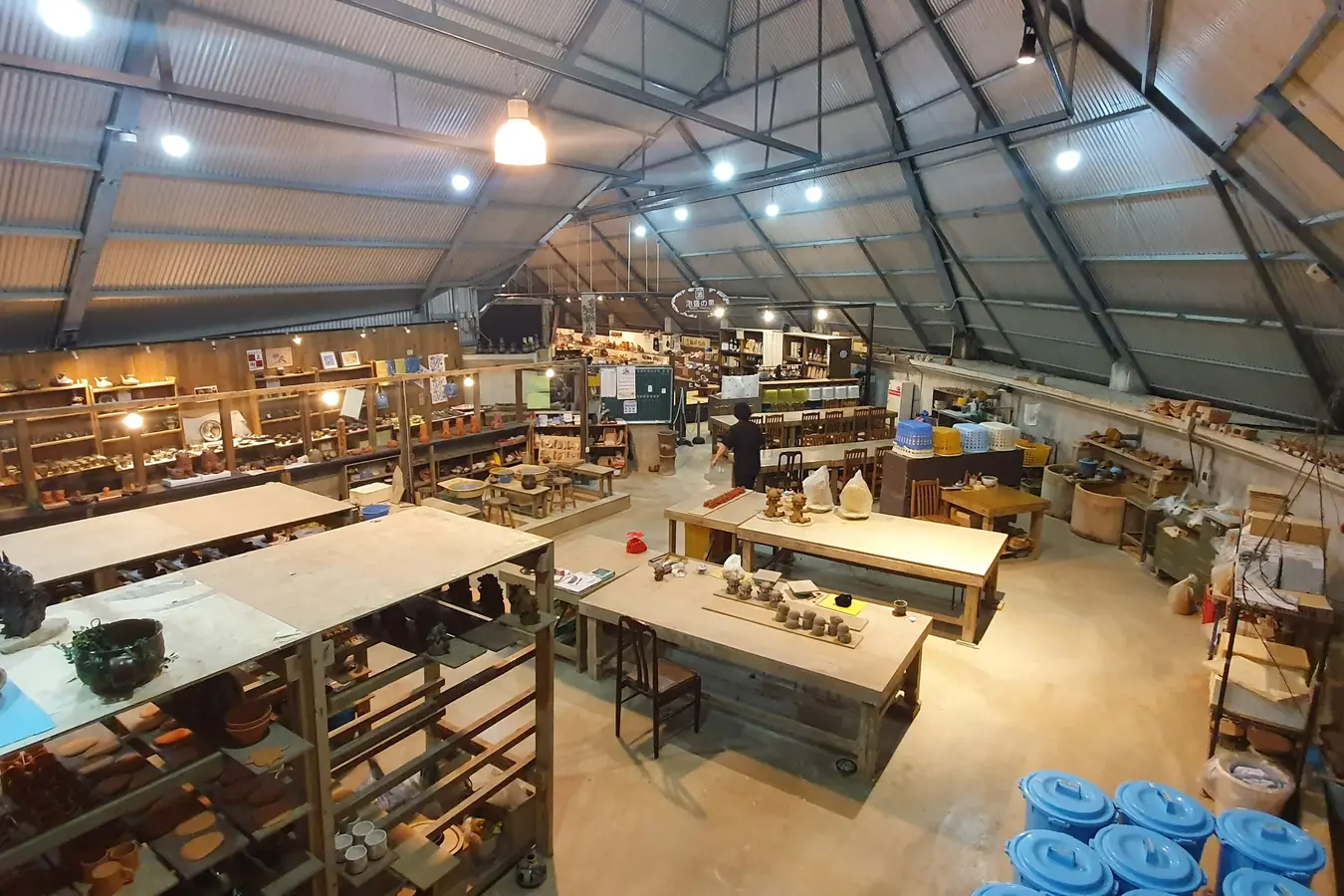 Pottery workshop at Ryukyu Mura