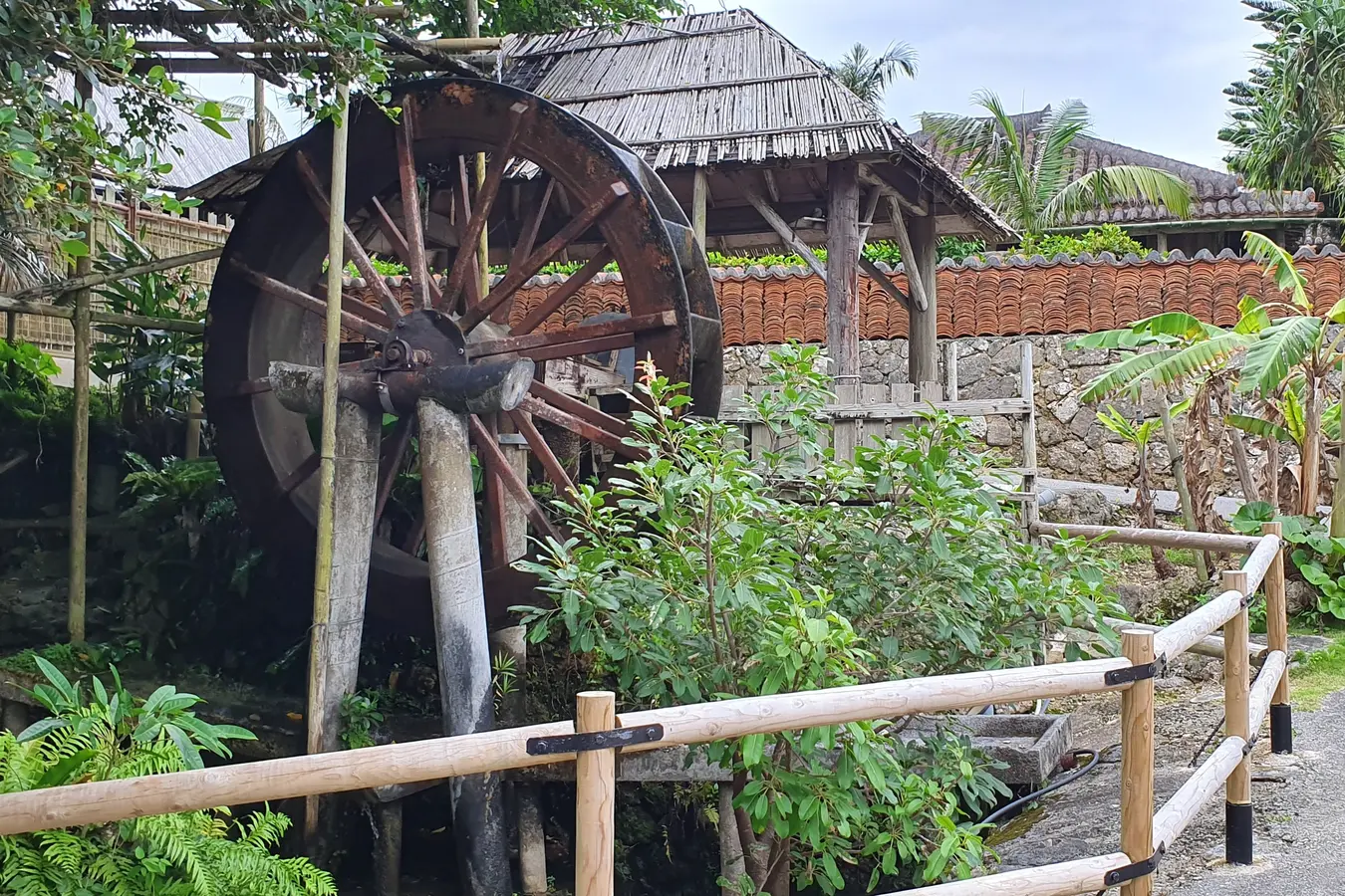 Waterwheel at Ryukyu Mura