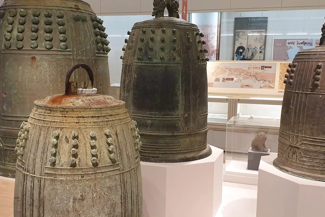uf f0cbb11f67224339 Bells displayed at Okinawa Prefectural Museum